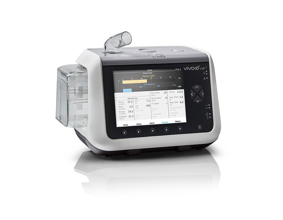 Vivo 45 Breas Beatmungsgeraet Westfalen Medical