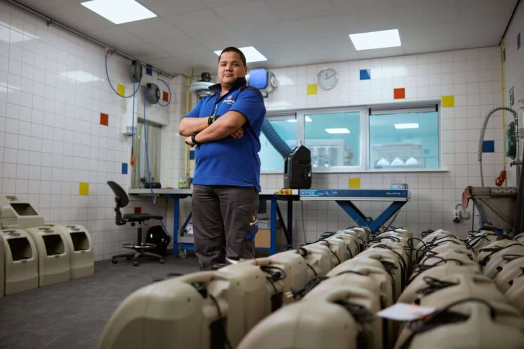 Over ons - Westfalen Medical - reinigingsruimte