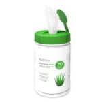 Purdoux Cpap Mask Wipes, Aloe Vera (unscented) Canister Open Lid Angle 2